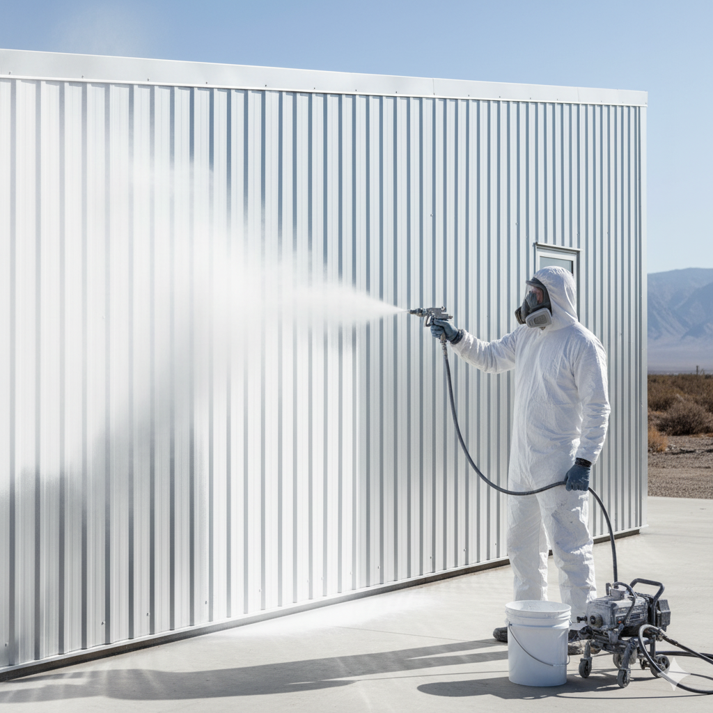 Metal house treated with Thermokalora